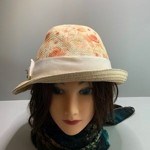 Carlos Santana unisex hat with guitar hatpin. Size Large/X large